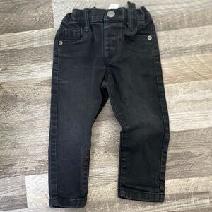 Kids Black Denim Jeans 2T